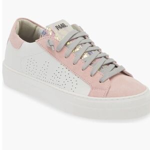 P448 women’s sneakers Thea Platforms BNWB 41 - pink & white design on the tongue